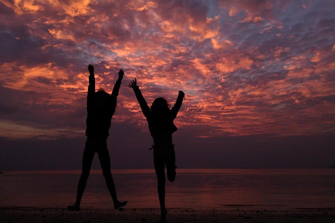 Railay and 4-Island Sunset Speedboat Cruise with Night Snorkel - Railay cliffs and “only-by-boat” beaches