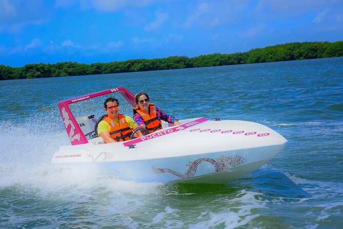 Reef Snorkeling & Jungle Speedboat Adventure with Mayan Ceremony - Nichupte Lagoon: the mangroves that make the whole trip