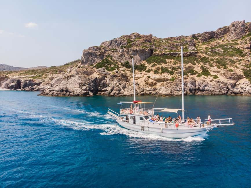 Rhodes: Boat Tour with Snorkeling, Gourmet Buffet & Open Bar - Onboard Service and the Classic Caique Experience