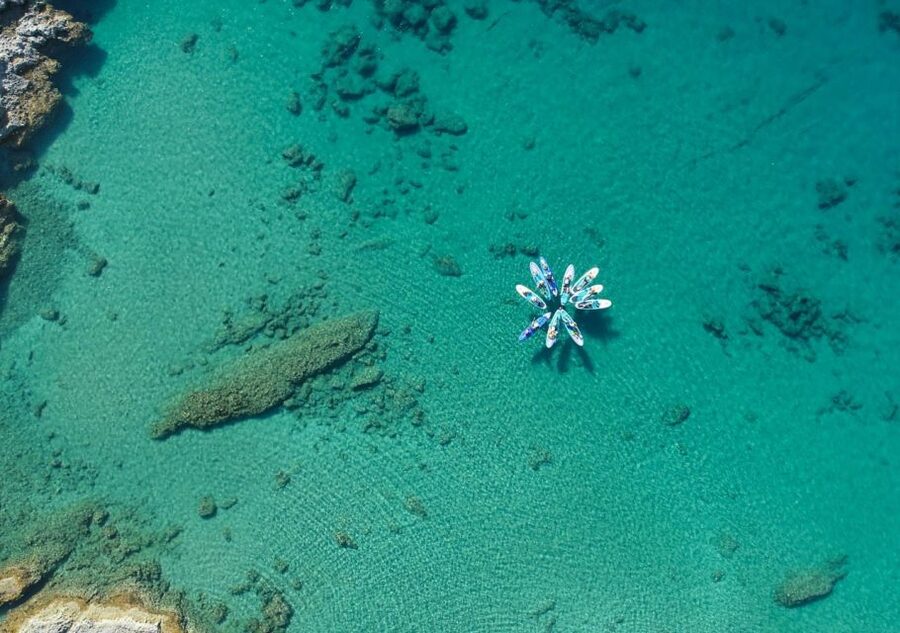 Rhodes: Stand-Up Paddleboard and Snorkeling Tour - Secret cave snorkeling: marine life plus a real sense of adventure