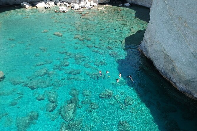 Round of Milos and Poliegos Sailing boat snorkelling cruise - Kleftiko’s Caves and Pirate Rocks: Snorkel Time With GoPro Photos