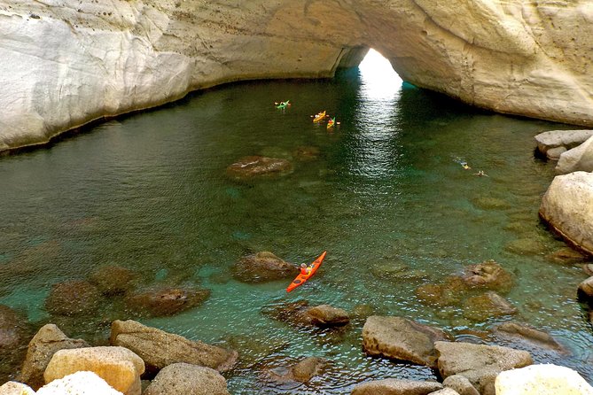 Round of Milos and Poliegos Sailing boat snorkelling cruise - Old Sulfur Mines and Poliegos Blue Waters: Remote Views and Extra Time in Sea
