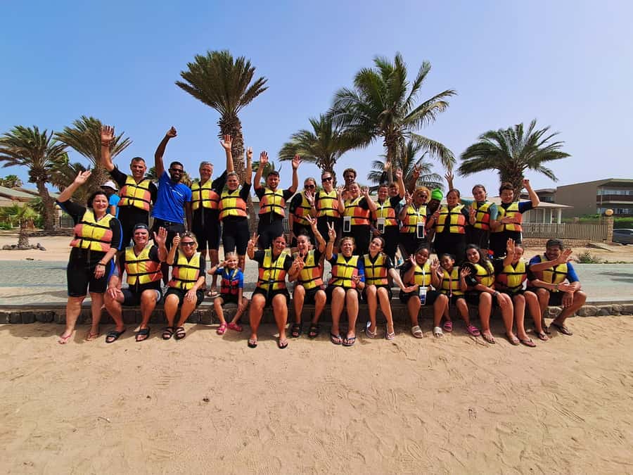 Santa Maria: Guided Snorkeling and Reef Tour - Getting picked up and onto the Zodiac Rib without stress