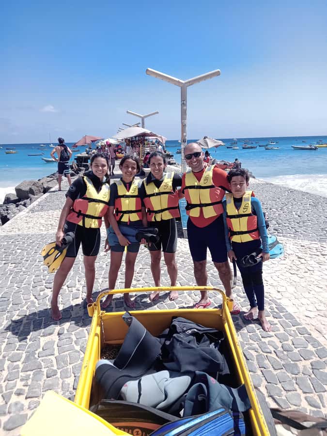 Santa Maria: Snorkeling Boat Tour - Santa Maria’s snorkel route: wreck first, statue second