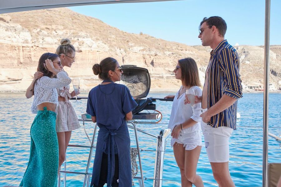 Santorini Gold Catamaran Cruise with Snorkel, BBQ & Open Bar - Where this cruise fits best (and where it doesn’t)