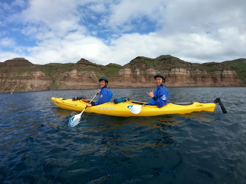 Santorini: Sea Caves Kayak Trip with Snorkeling and Picnic - The Beach Picnic That Makes This Feel Like a Full Day