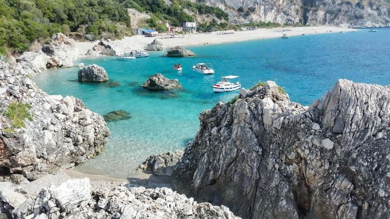 Sarandë: Boat Tour at Kroreza & Hidden Caves with Snorkeling - Practical packing list for these stony coves