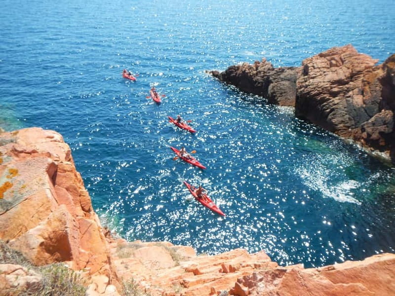 Sardinia: Morning Kayak Tour + Snorkeling and Local Aperitif - Heading to Isola di Proratora: what the first paddle is like