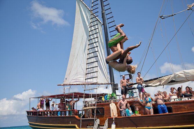 Set Sail in Aruba: Jolly Pirate Cruise with Snorkel Adventure - First Stop: Malmok’s Shallows Near the Shoreline