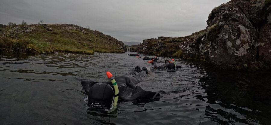 Silfra: Fissure Snorkeling Tour with Underwater Photos - Break time, hot drinks, cookies, and the last walk back