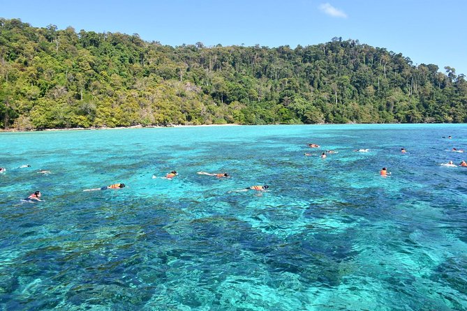 Snorkel Adventure Sea Tour to Koh Rok and Koh Haa from Koh Lanta - Koh Haa lagoon snorkel: six rocky outcrops and your first fish sightings