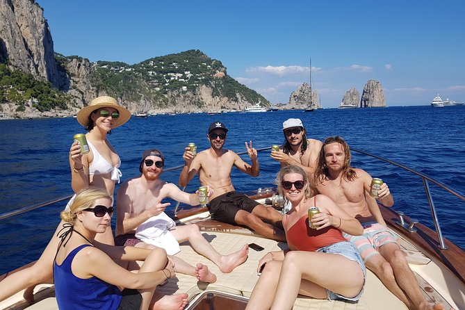 Sorrento: Capri Select Boat Trip with Swim, Drinks & Pick Up - Marina Piccola swim + snorkel: the most relaxing part of the day