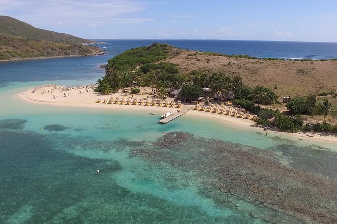 Speed Boat & Snorkeling Tour Pinel & Tintamarre Islands for CRUISE SHIP GUESTS - Creole Rock in Grand Case Bay: where the fish show up fast