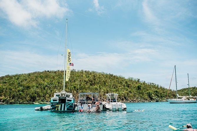 St. John PiZZA Pi Snorkel Sail with Beach Stop, Lunch & Open Bar - Westin - Why this Pizza Pi snorkel sail feels different than most