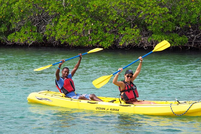 St Thomas Shore Excursion: Mangrove Lagoon Kayak and Snorkel Tour - The optional Cas Cay hike: deserted island views plus real walking