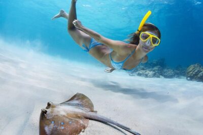 St Thomas~St John Snorkel, Swim & Beach Trip on MV Island Flyer - Snorkeling Stops Around St. John and Nearby Cays