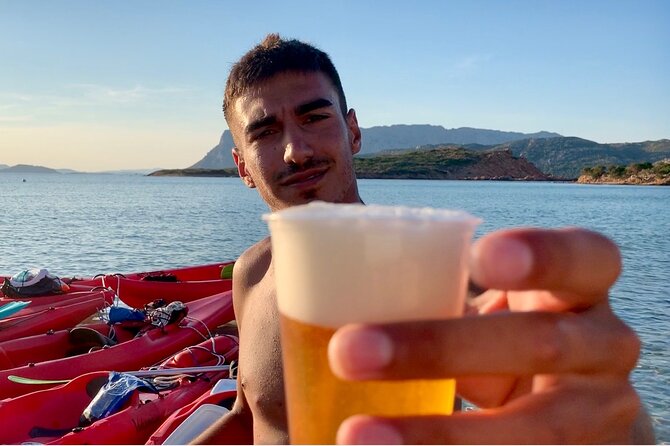 Sunset Kayak Tour with Snorkeling and Local Aperitif - The beach finale: music, singing, beers, and an aperitif that feels local