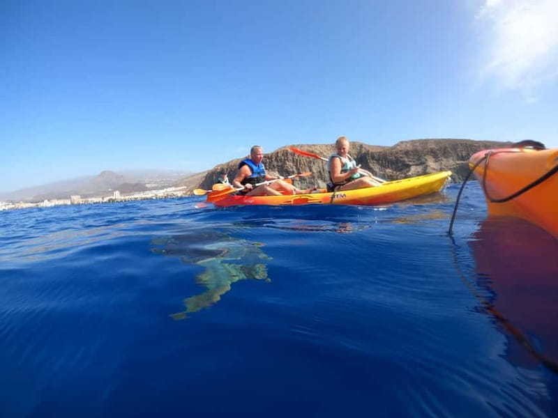 Tenerife: Kayak Sea Safari with Snorkel and Snacks - The secret stop: swimming and snorkeling without pressure