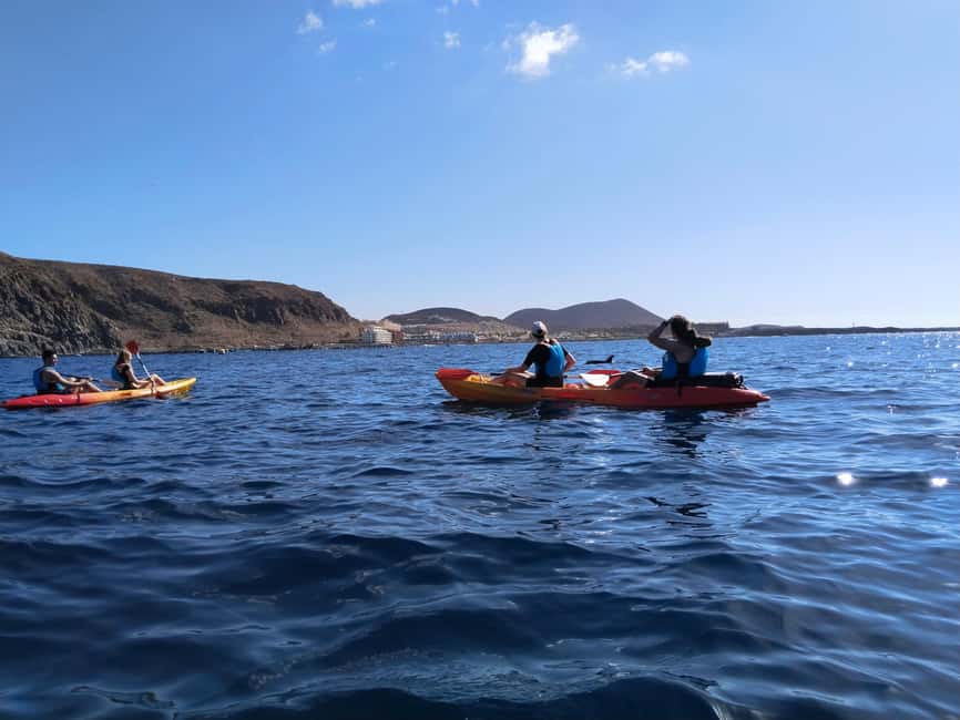 Tenerife: Kayak Sea Safari with Snorkel and Snacks - Equipment and readiness: wetsuits, safety, and real comfort