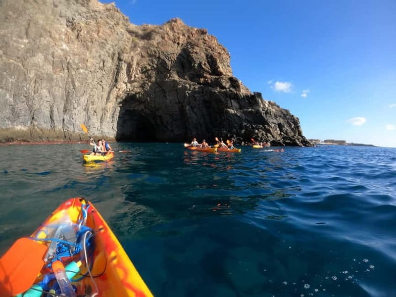 Tenerife: Kayak Sea Safari with Snorkel and Snacks - From Mana Kayak to Los Cristianos Beach: the easy start