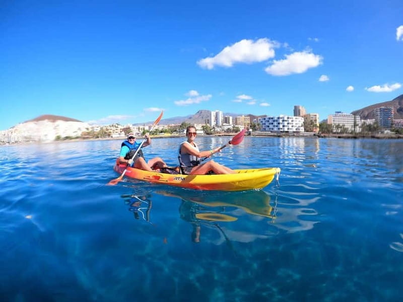 Tenerife: Kayak & Snorkel Tour with Snacks & Sea Life Safari - The snacks-and-drinks part that actually keeps you happy
