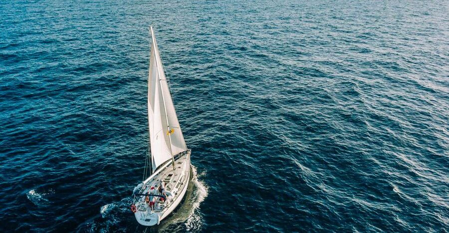 Tenerife: Sailboat Tour with Food and Snorkeling - A 12-meter sailboat from Puerto Colón is the point