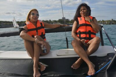 Tulum: Snorkeling and Private Sailing Tour - The water route: snorkeling first, then the ruins viewpoint by catamaran