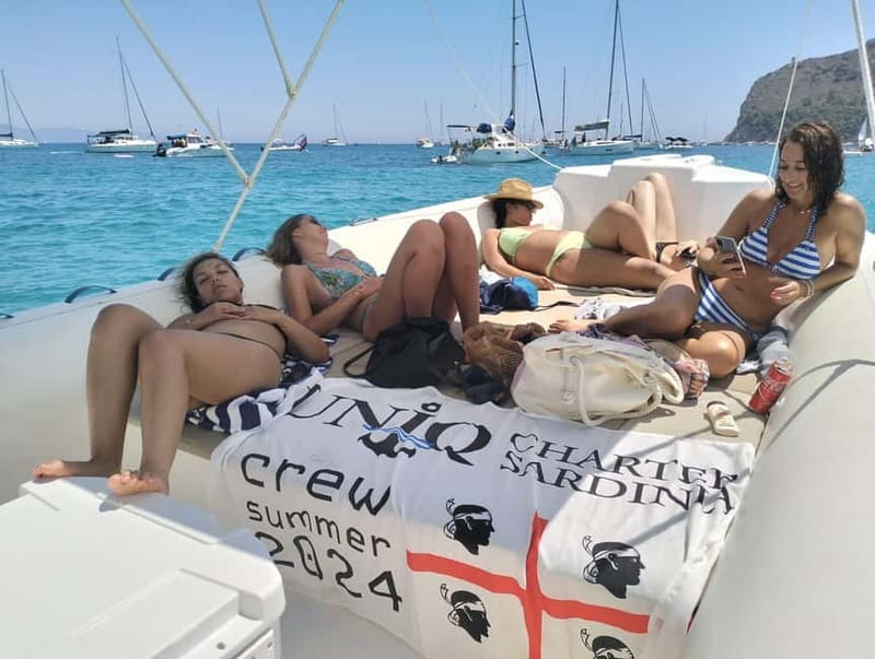 Villasimius 3,5 hr Marine Park tour with snorkeling & drinks - Spiaggia di Simius: another classic beach stop from sea level