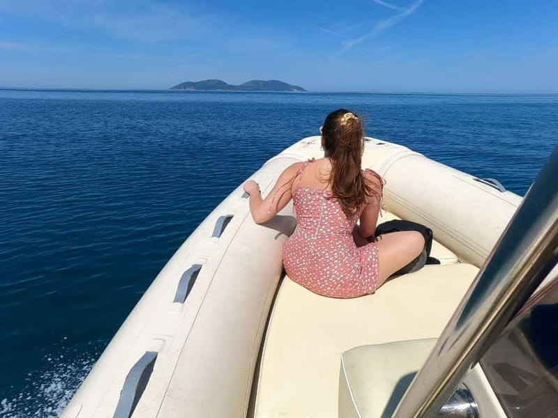 Vlore: Haxhi Ali Cave, Karaburun Speedboat Tour & Snorkeling - Haxhi Ali Cave: boat entry, guided stories, and the current swimming rule