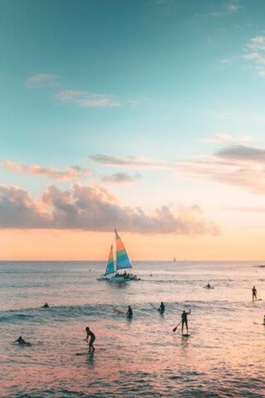 Waikiki Beach: Turtle Snorkeling and Sailing on Hāwea - Boarding the Hāwea: catamaran comfort that actually helps in chop