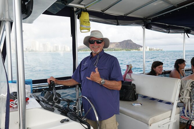 Waikiki Green Sea Turtle Snorkeling Tour - Boat Excursion - On the Water With Diamond Head Overhead