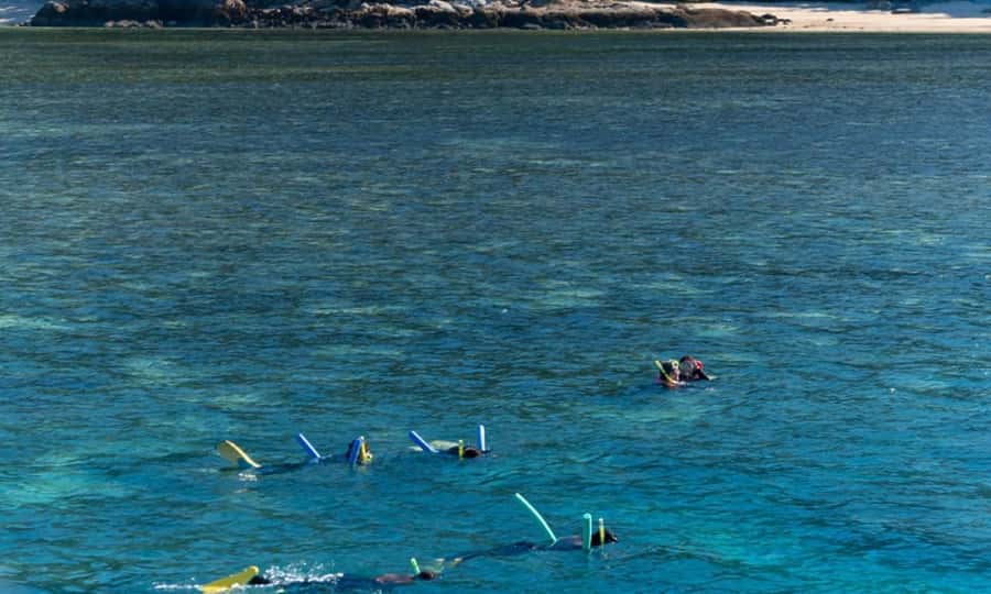Whitsunday: Whitsunday Islands Tour with Snorkeling & Lunch - On-Board Comfort: Tap Water, Cakes, and the Splash Factor