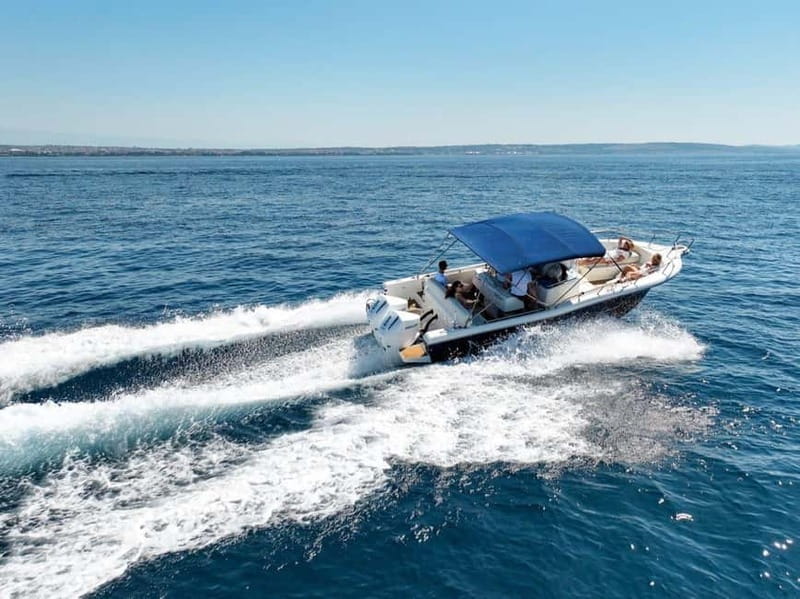 Zadar: Half Day Island Hopping Tour With Snorkeling - Stop 3: Otrić Bay’s sandy seabed and the “slow down” finish