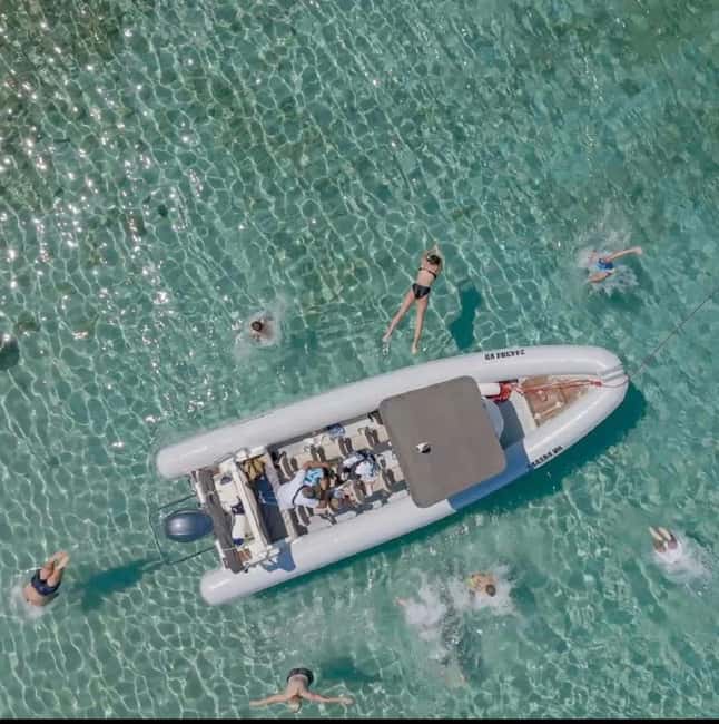 Zadar: RIB boat Tour to Hidden Bays with Snorkeling & Drinks - Fast RIB boat day from Zadar: what 4 hours feels like